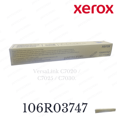 TONER XEROX 106R03747 MAGENTA