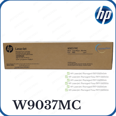 TONER HP W9037MC NEGRO