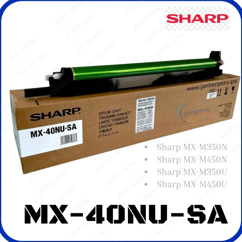 SHARP MX-40NU-SA TAMBOR PARA MX-M350N ORIGINAL 3 SHARP MX-40NU-SA TAMBOR PARA MX-M350N