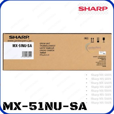 SHARP MX-51NUSA TAMBOR ORIGINAL 6 SHARP MX-51NUSA TAMBOR ORIGINAL
