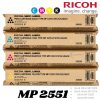 TONER RICOH 841586 MP C2551 ORIGINAL NEGRO, CIAN, AMARILLO Y MAGENTA 1 TONER RICOH 841586