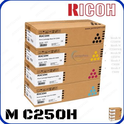 TONER RICOH M C250H PARA M C250FW, P C311W ORIGINAL 6 TONER RICOH M C250H