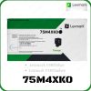 TONER LEXMARK 75M4XK0 NEGRO