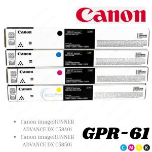 TONER CANON GPR-61 NEGRO