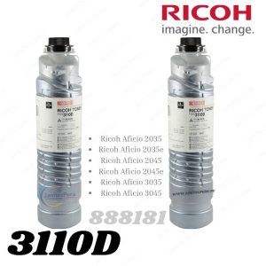 TONER RICOH 888181 TIPO 3110D NEGRO