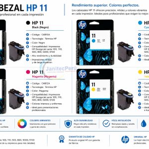 CABEZAL HP 11