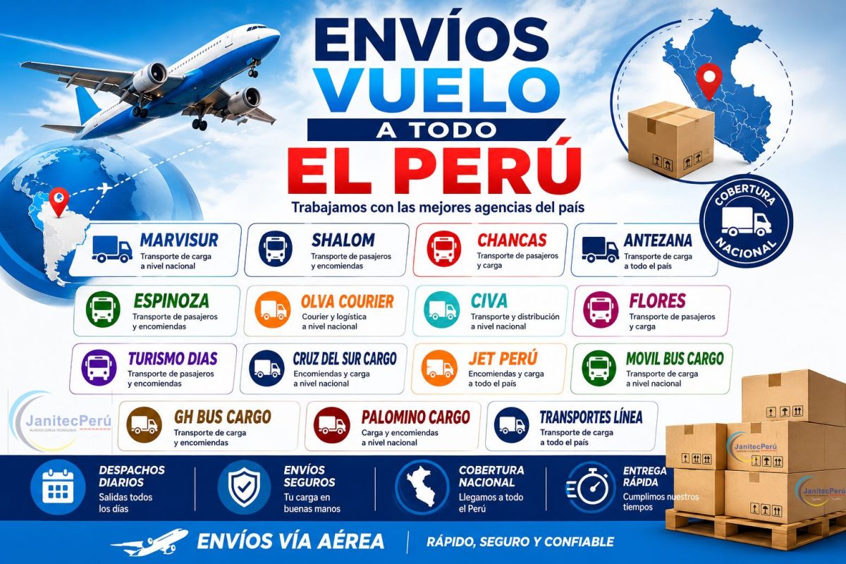 envio janitecperu